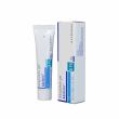 Adaferin-Gel acne treatment tube with blue and white label, standing upright beside matching carton packaging