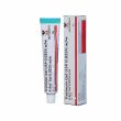 Tretinoin Gel 0.025% acne treatment in a slim white tube with blue accents and a white screw cap
